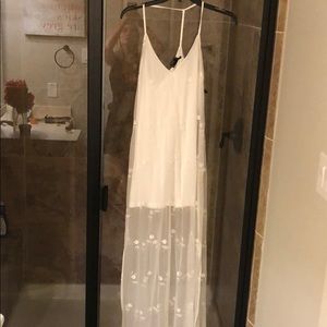 Precious lace straps dress never worn small